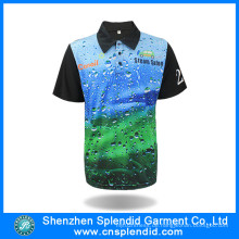 2016 Großhandel Xxxxl Polyester Mode Sublimation Polo-Shirts